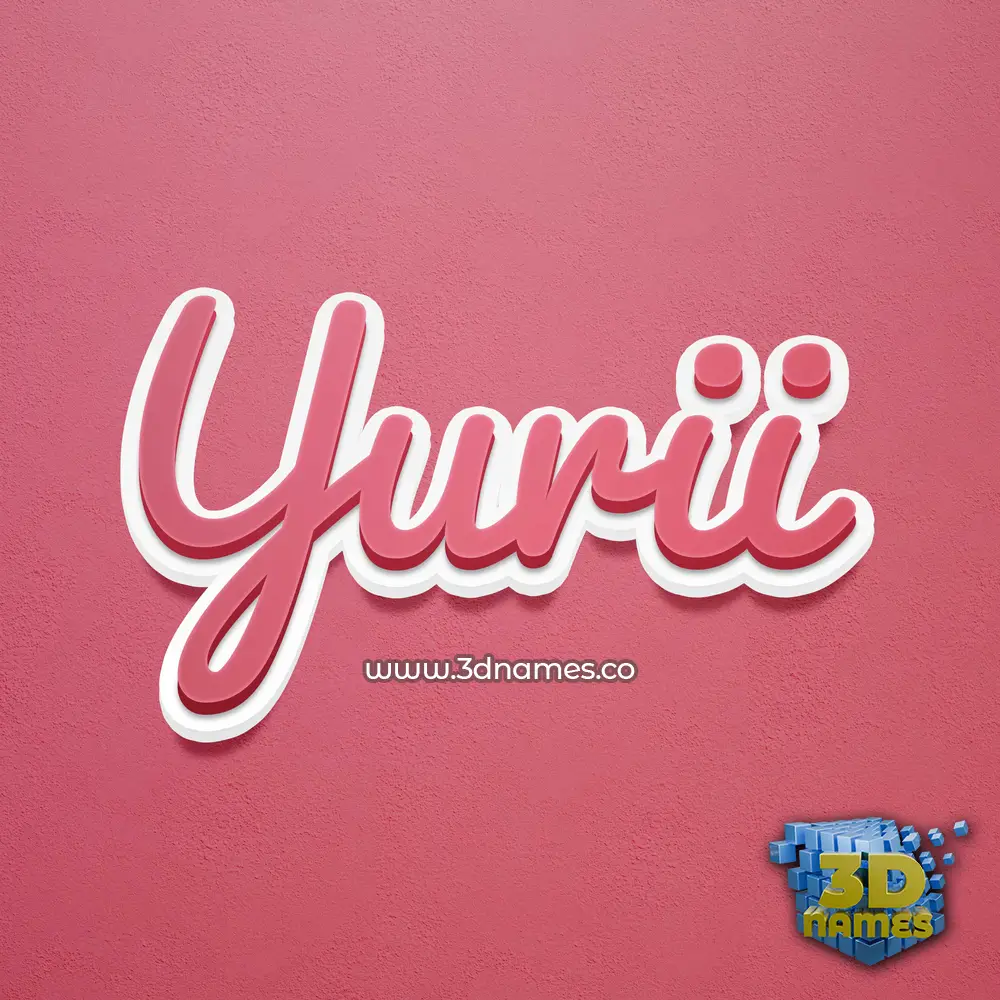 yurii in Red Scribble style - 3D name wallpaper yurii in Red Scribble style - 3D name wallpaper