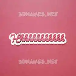 hhhhhhhhhhhh in Red Scribble style - 3D name wallpaper