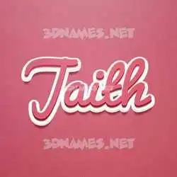 jaith in Red Scribble style - 3D name wallpaper