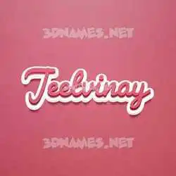 jeetvinay in Red Scribble style - 3D name wallpaper