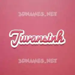 juvansinh in Red Scribble style - 3D name wallpaper