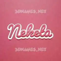 neketa in Red Scribble style - 3D name wallpaper