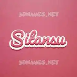 sitansu in Red Scribble style - 3D name wallpaper