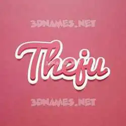 theju in Red Scribble style - 3D name wallpaper
