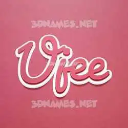 ujee in Red Scribble style - 3D name wallpaper