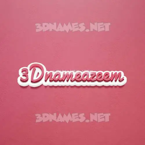3dnameazeem in Red Scribble style - 3D name wallpaper 3dnameazeem in Red Scribble style - 3D name wallpaper