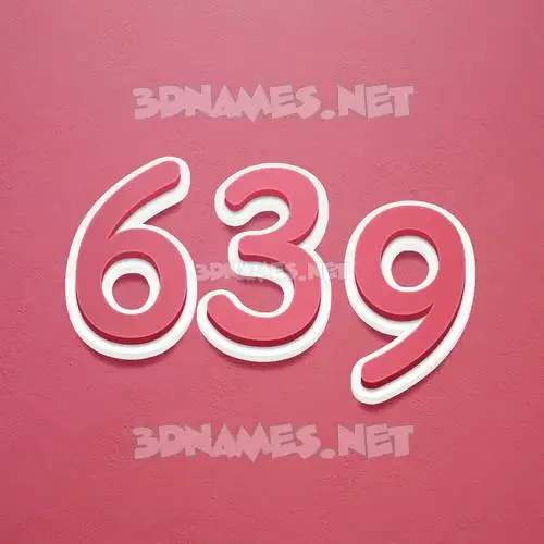 639 in Red Scribble style - 3D name wallpaper 639 in Red Scribble style - 3D name wallpaper