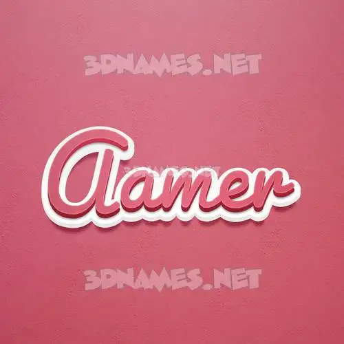 aamer in Red Scribble style - 3D name wallpaper aamer in Red Scribble style - 3D name wallpaper