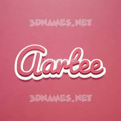 aartee in Red Scribble style - 3D name wallpaper aartee in Red Scribble style - 3D name wallpaper
