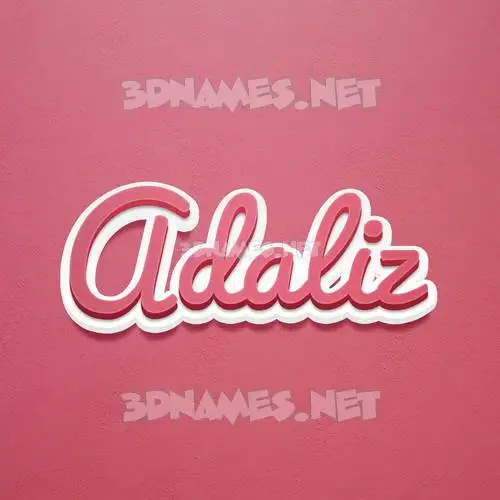 adaliz in Red Scribble style - 3D name wallpaper adaliz in Red Scribble style - 3D name wallpaper