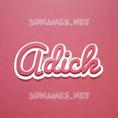 adick in Red Scribble style - 3D name wallpaper adick in Red Scribble style - 3D name wallpaper