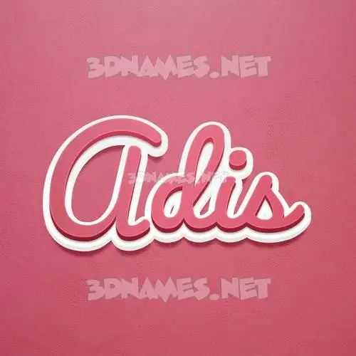 adis in Red Scribble style - 3D name wallpaper adis in Red Scribble style - 3D name wallpaper
