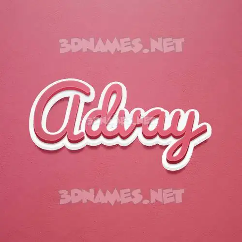 advay in Red Scribble style - 3D name wallpaper advay in Red Scribble style - 3D name wallpaper