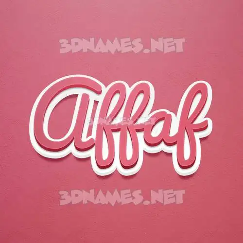 affaf in Red Scribble style - 3D name wallpaper affaf in Red Scribble style - 3D name wallpaper
