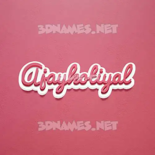ajaykotiyal in Red Scribble style - 3D name wallpaper