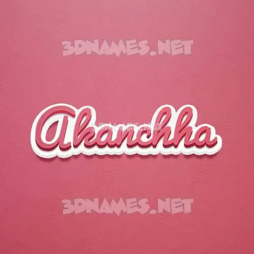 akanchha in Red Scribble style - 3D name wallpaper akanchha in Red Scribble style - 3D name wallpaper