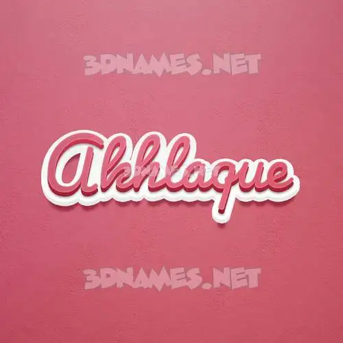 akhlaque in Red Scribble style - 3D name wallpaper akhlaque in Red Scribble style - 3D name wallpaper