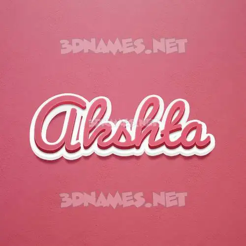 akshta in Red Scribble style - 3D name wallpaper akshta in Red Scribble style - 3D name wallpaper