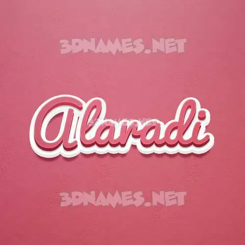 alaradi in Red Scribble style - 3D name wallpaper alaradi in Red Scribble style - 3D name wallpaper