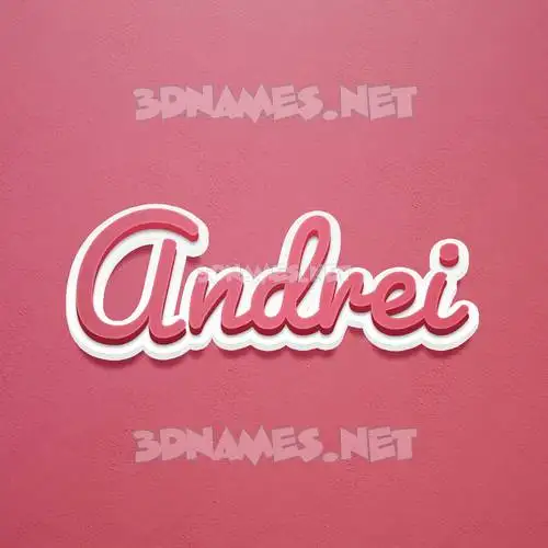 andrei in Red Scribble style - 3D name wallpaper andrei in Red Scribble style - 3D name wallpaper