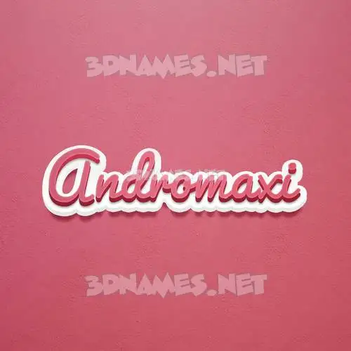 andromaxi in Red Scribble style - 3D name wallpaper andromaxi in Red Scribble style - 3D name wallpaper
