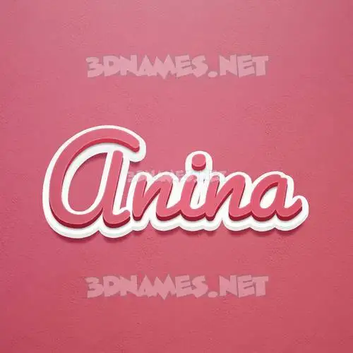 anina in Red Scribble style - 3D name wallpaper anina in Red Scribble style - 3D name wallpaper