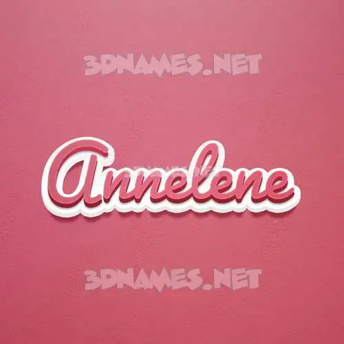 annelene in Red Scribble style - 3D name wallpaper annelene in Red Scribble style - 3D name wallpaper
