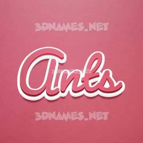 ants in Red Scribble style - 3D name wallpaper ants in Red Scribble style - 3D name wallpaper
