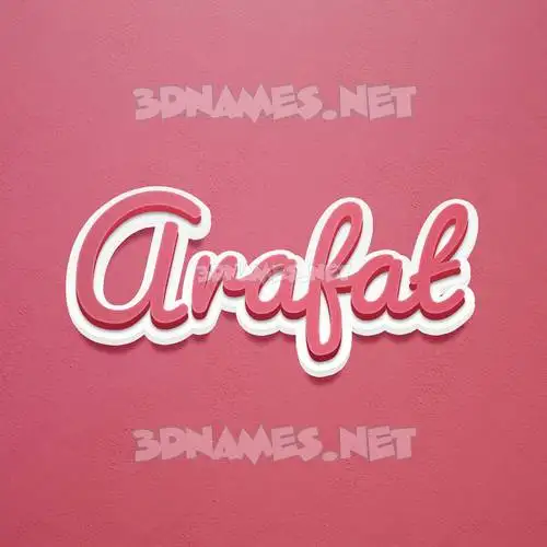 arafat in Red Scribble style - 3D name wallpaper arafat in Red Scribble style - 3D name wallpaper