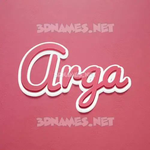 arga in Red Scribble style - 3D name wallpaper arga in Red Scribble style - 3D name wallpaper