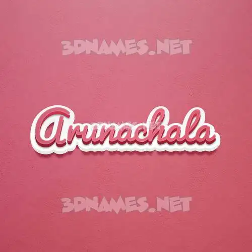 arunachala in Red Scribble style - 3D name wallpaper arunachala in Red Scribble style - 3D name wallpaper