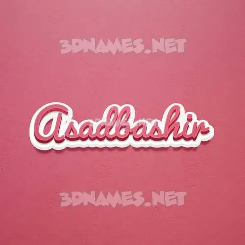 asadbashir in Red Scribble style - 3D name wallpaper asadbashir in Red Scribble style - 3D name wallpaper