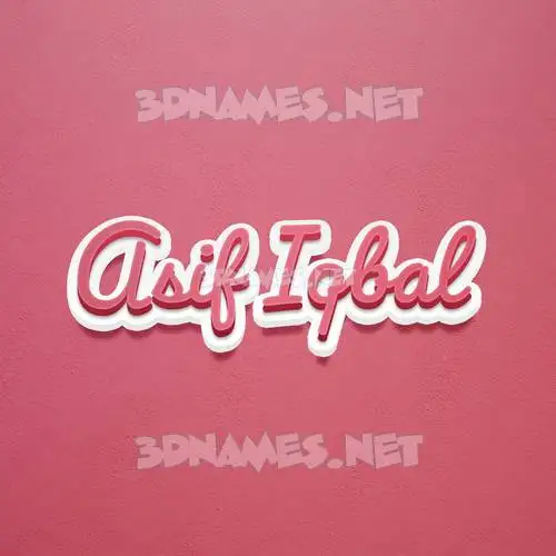 asif iqbal in Red Scribble style - 3D name wallpaper asif iqbal in Red Scribble style - 3D name wallpaper