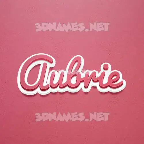 aubrie in Red Scribble style - 3D name wallpaper aubrie in Red Scribble style - 3D name wallpaper