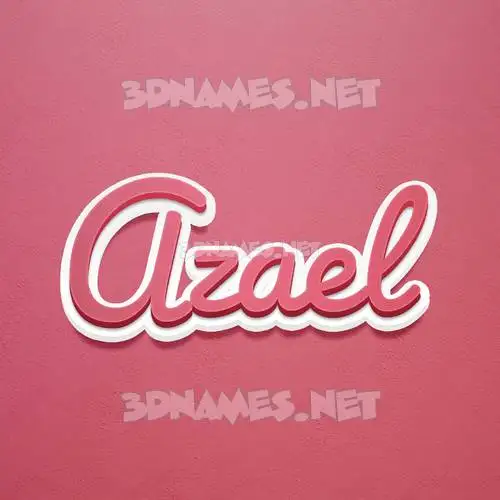 azael in Red Scribble style - 3D name wallpaper azael in Red Scribble style - 3D name wallpaper