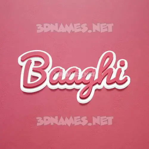baaghi in Red Scribble style - 3D name wallpaper baaghi in Red Scribble style - 3D name wallpaper