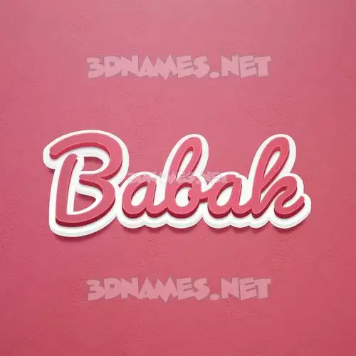 babak in Red Scribble style - 3D name wallpaper babak in Red Scribble style - 3D name wallpaper