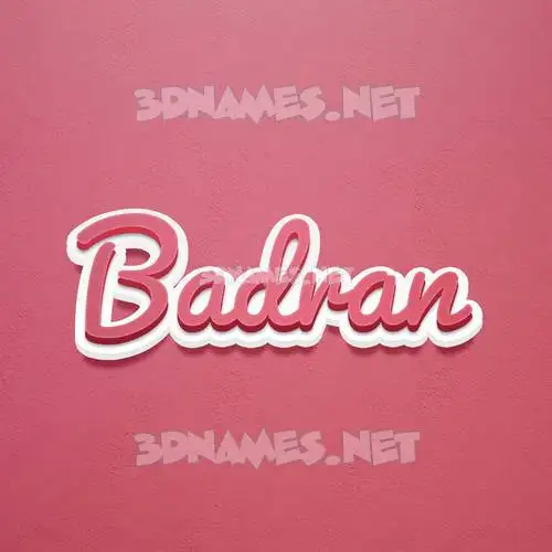 badran in Red Scribble style - 3D name wallpaper badran in Red Scribble style - 3D name wallpaper