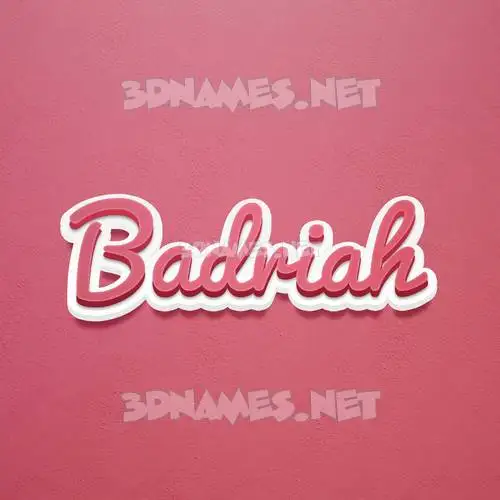 badriah in Red Scribble style - 3D name wallpaper badriah in Red Scribble style - 3D name wallpaper