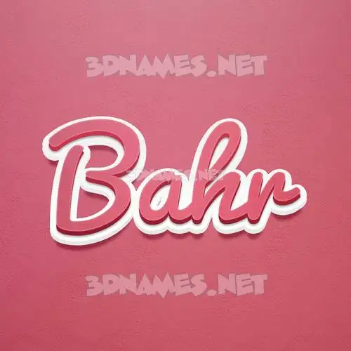 bahr in Red Scribble style - 3D name wallpaper bahr in Red Scribble style - 3D name wallpaper
