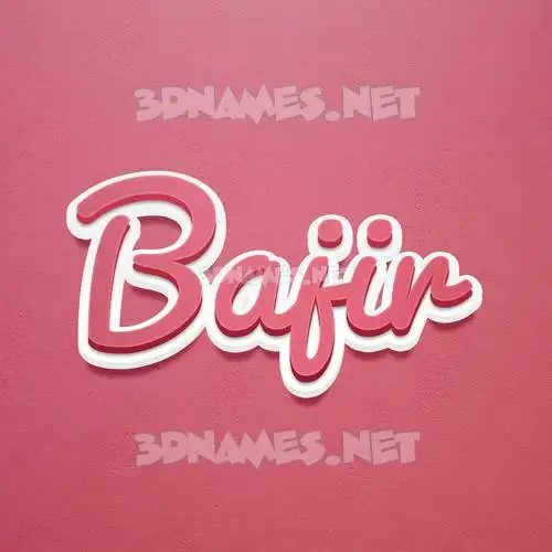 bajir in Red Scribble style - 3D name wallpaper bajir in Red Scribble style - 3D name wallpaper