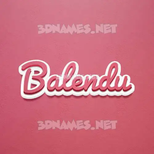 balendu in Red Scribble style - 3D name wallpaper balendu in Red Scribble style - 3D name wallpaper