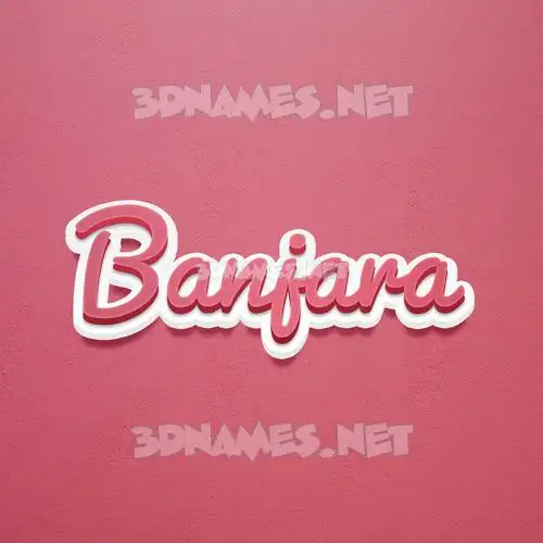 banjara in Red Scribble style - 3D name wallpaper banjara in Red Scribble style - 3D name wallpaper