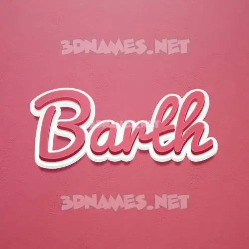 barth in Red Scribble style - 3D name wallpaper barth in Red Scribble style - 3D name wallpaper