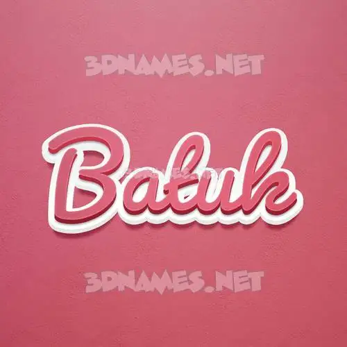 batuk in Red Scribble style - 3D name wallpaper batuk in Red Scribble style - 3D name wallpaper