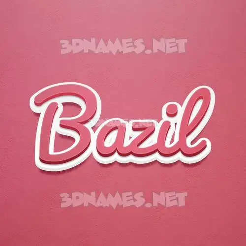 bazil in Red Scribble style - 3D name wallpaper bazil in Red Scribble style - 3D name wallpaper