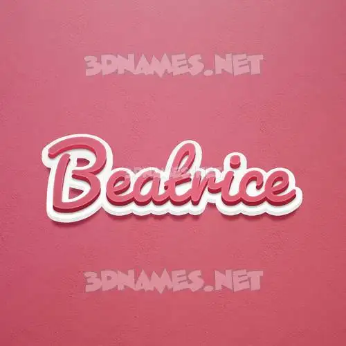 beatrice in Red Scribble style - 3D name wallpaper beatrice in Red Scribble style - 3D name wallpaper