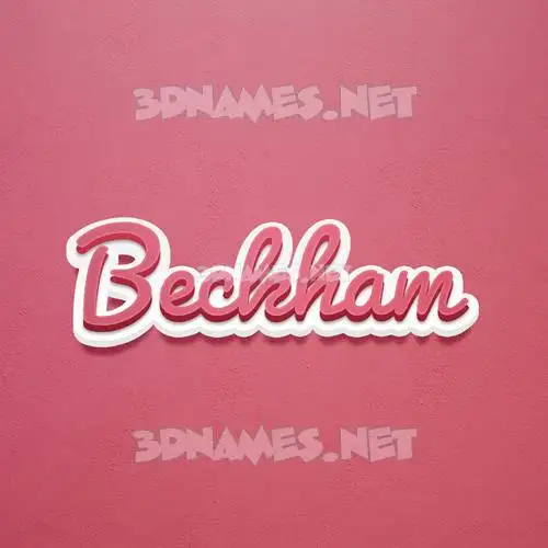 beckham in Red Scribble style - 3D name wallpaper beckham in Red Scribble style - 3D name wallpaper