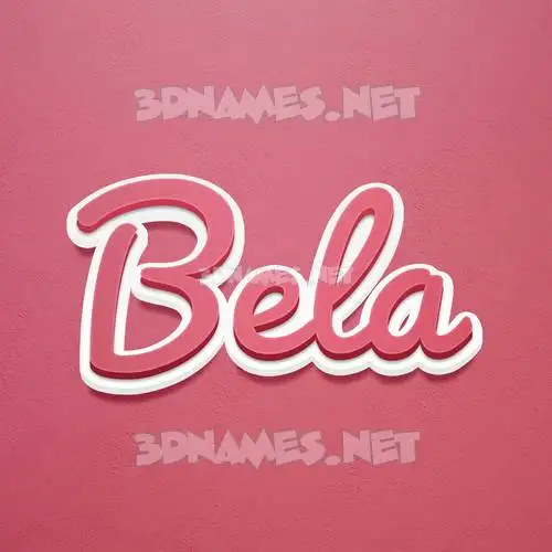 bela in Red Scribble style - 3D name wallpaper bela in Red Scribble style - 3D name wallpaper