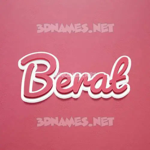 berat in Red Scribble style - 3D name wallpaper berat in Red Scribble style - 3D name wallpaper